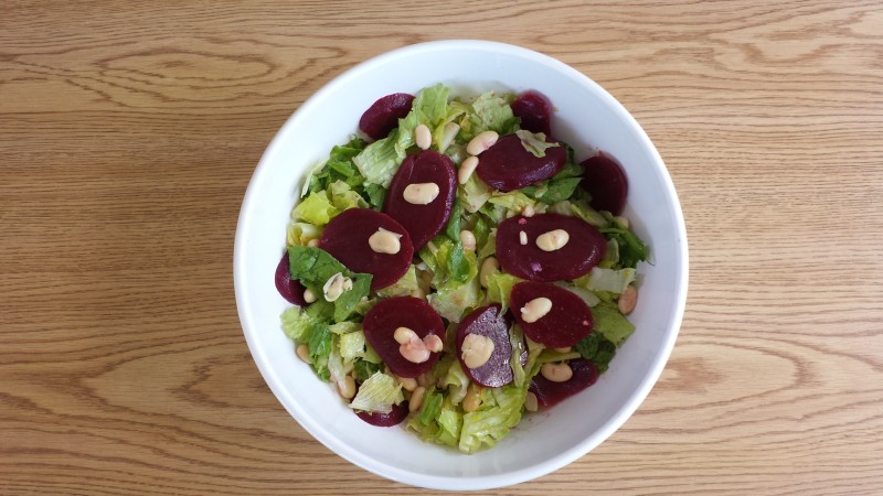 Beets, Beans, and Greens