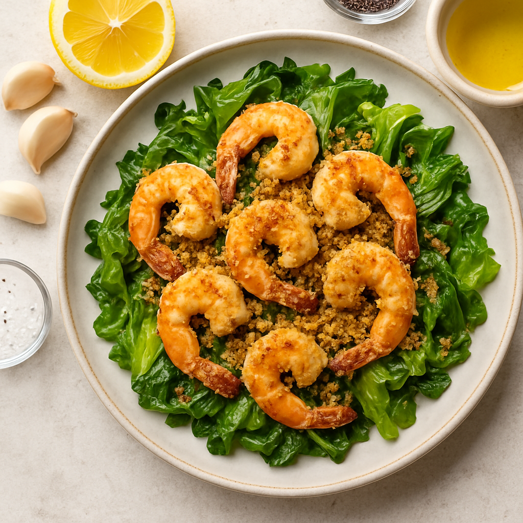 Crispy Lemony Shrimp