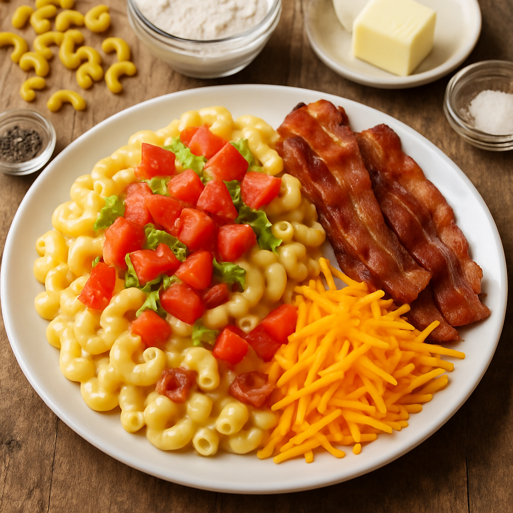BLT Mac and Cheese