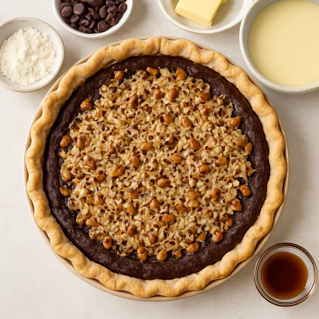German Chocolate Pie