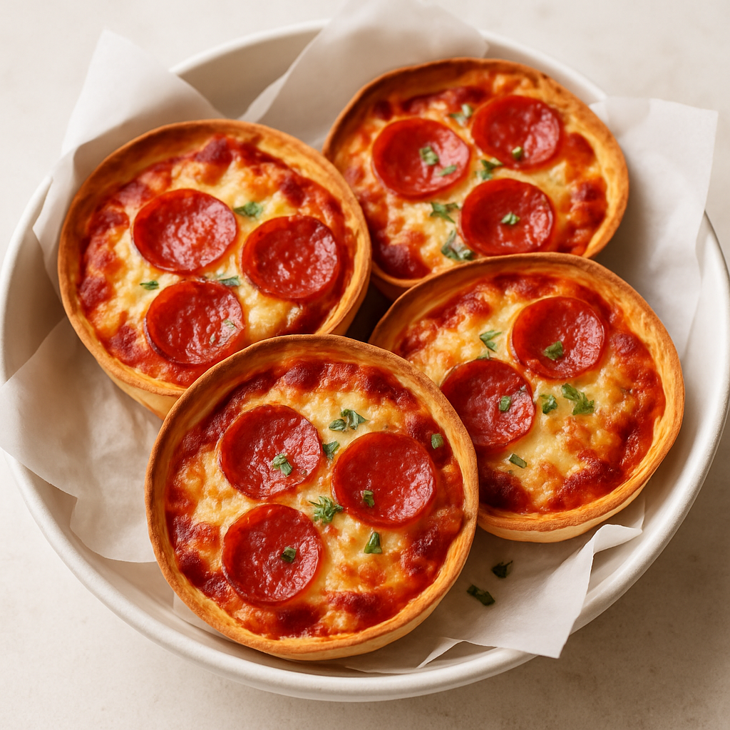 Pizzas Profundas en Miniatura