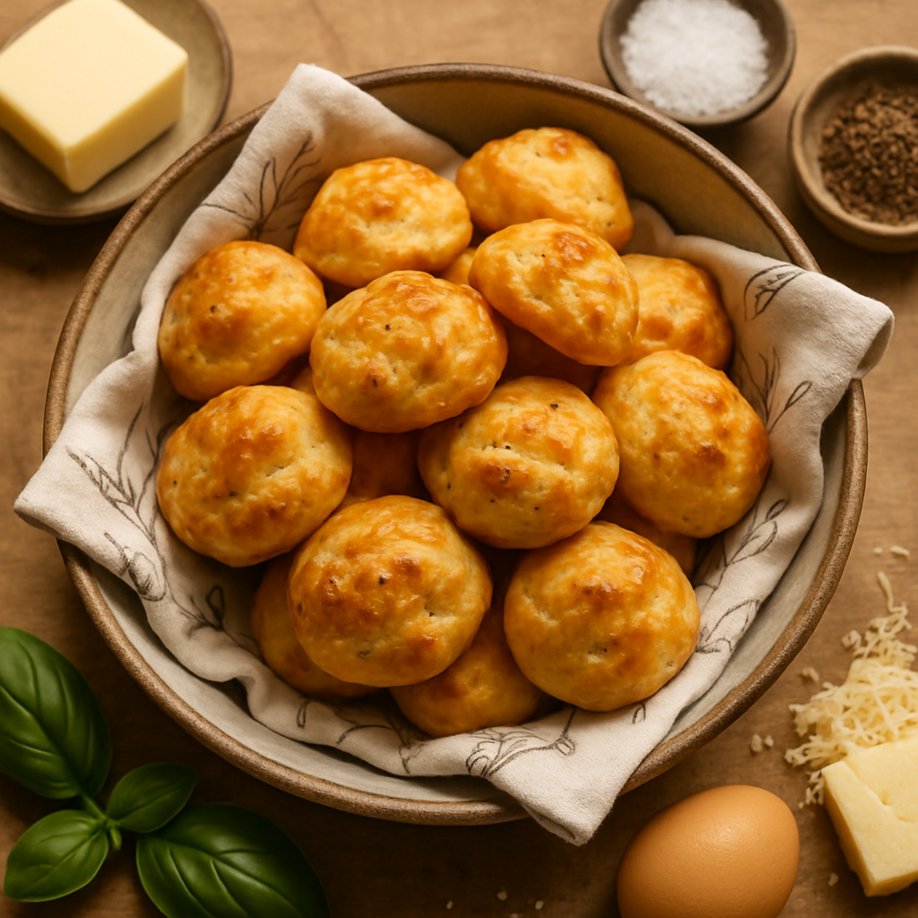 Gougères (French Cheese Puffs)