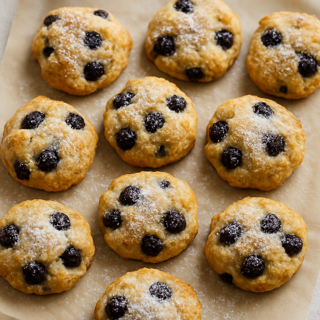 Mini Scones de Bayas de Saskatoon
