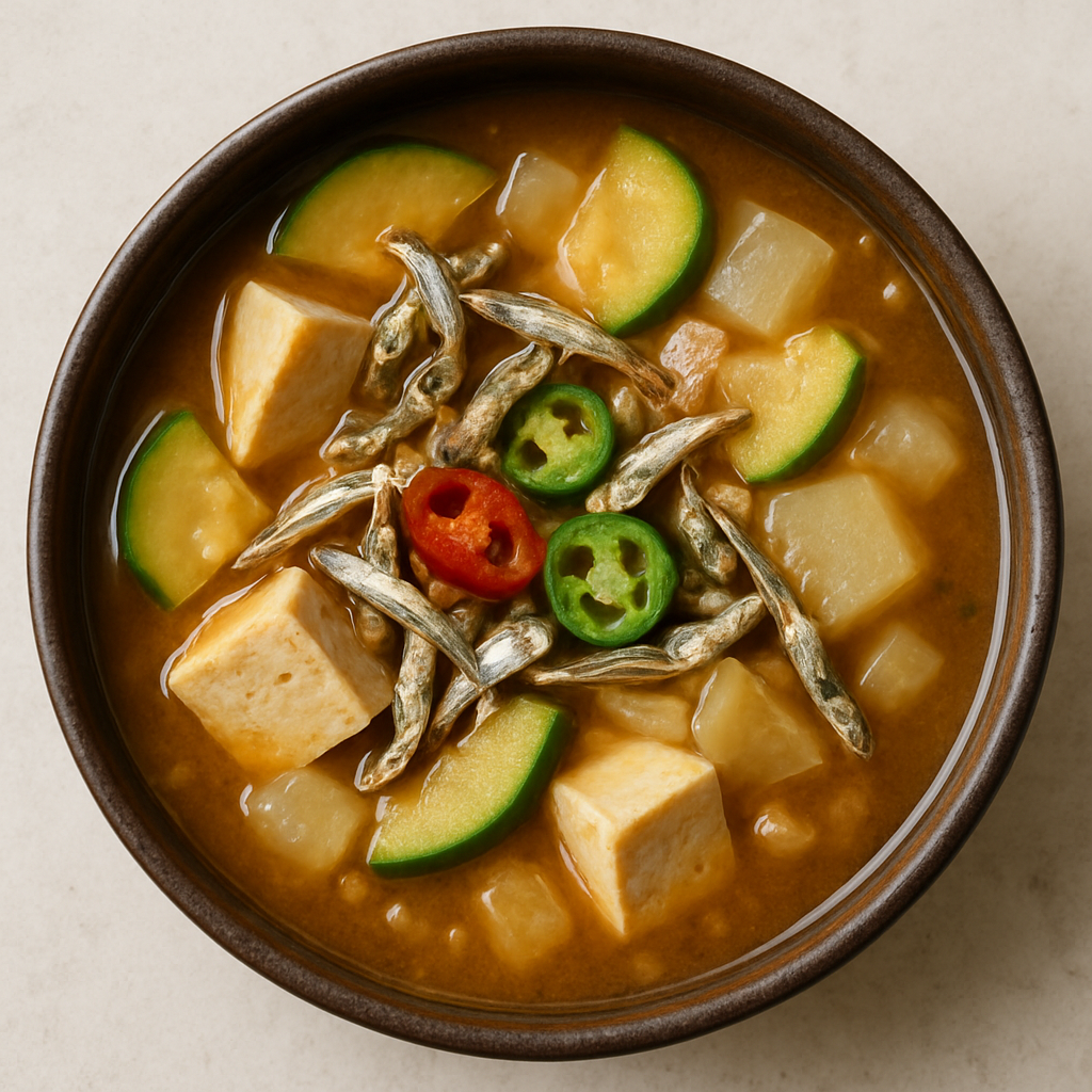 Doenjang Jjigae (Korean Soybean Paste Stew)