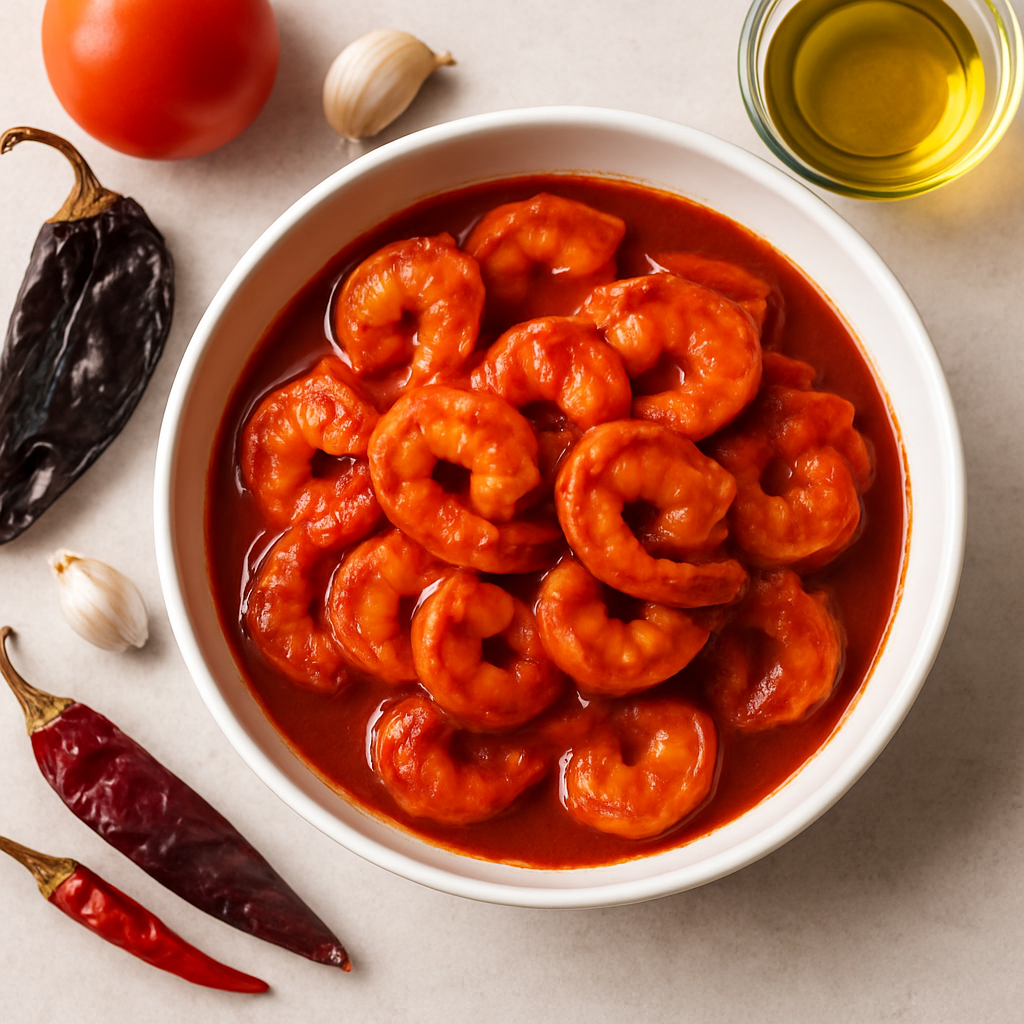 Camarones a la Diabla