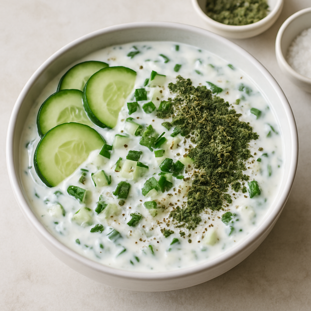 Māst-o-Khiār (Persian Yogurt with Cucumber)