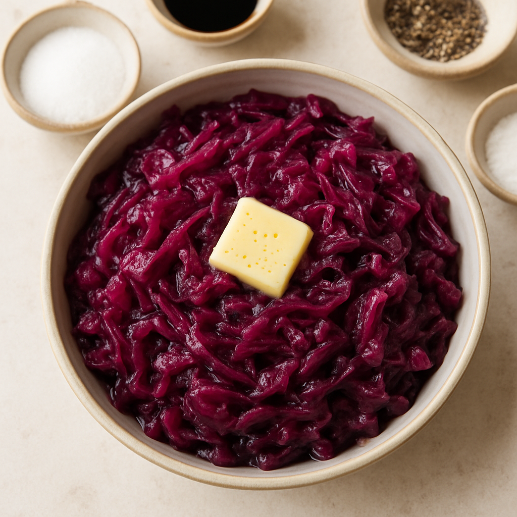 Sweet and Sour German Red Cabbage