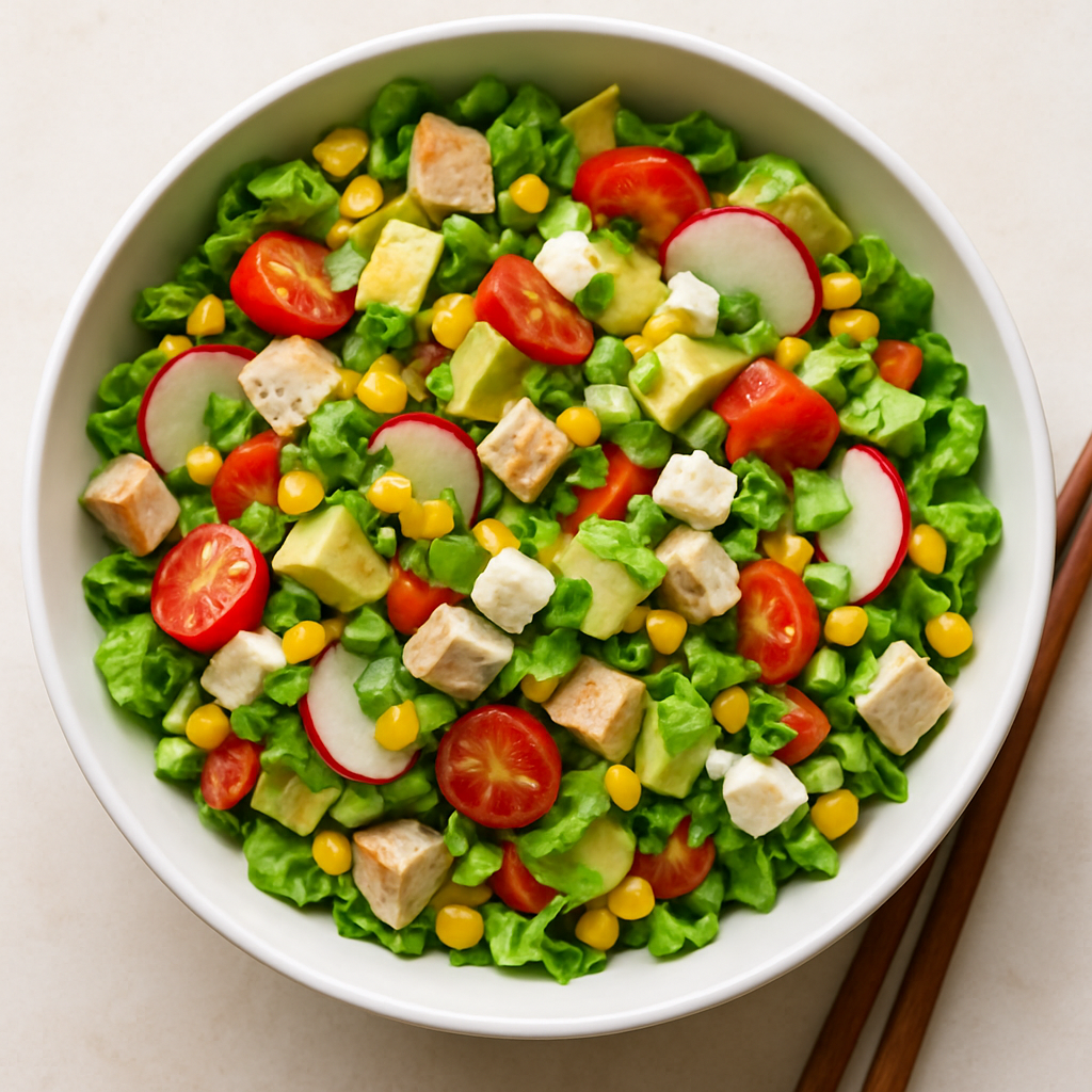 Chopped Mexican Chicken Salad