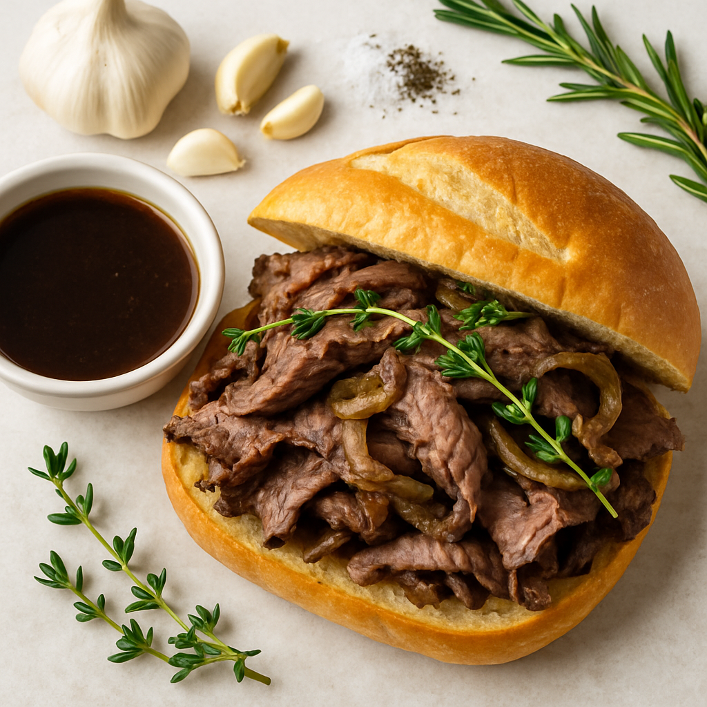 Sándwich de Res Mojada Clásico