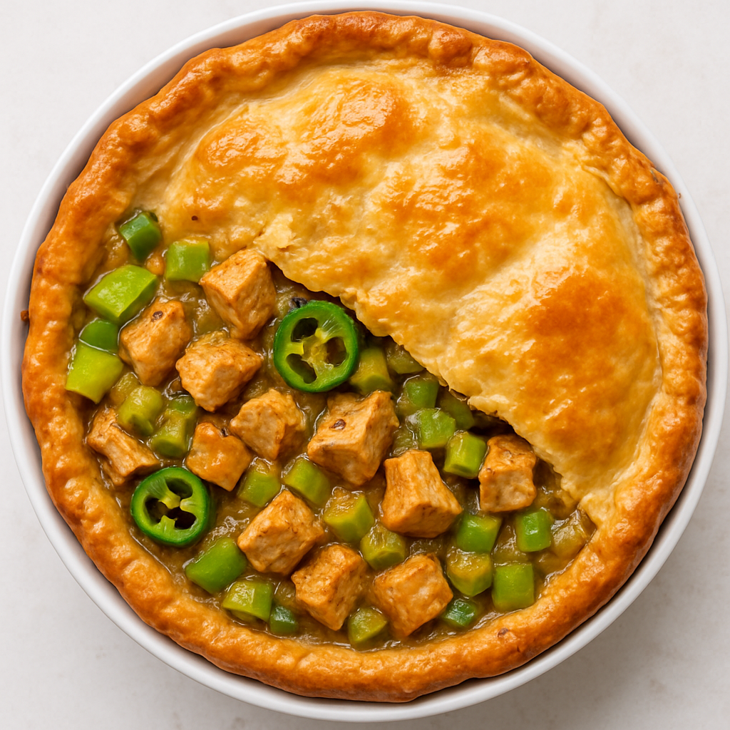 Cajun Turkey Pot Pie