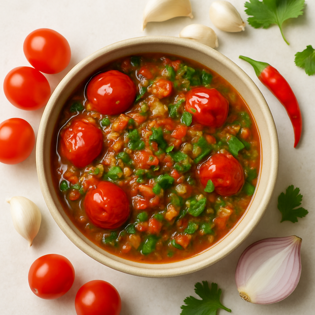 Jeow Mak Len (Lao Spicy Tomato Dip)