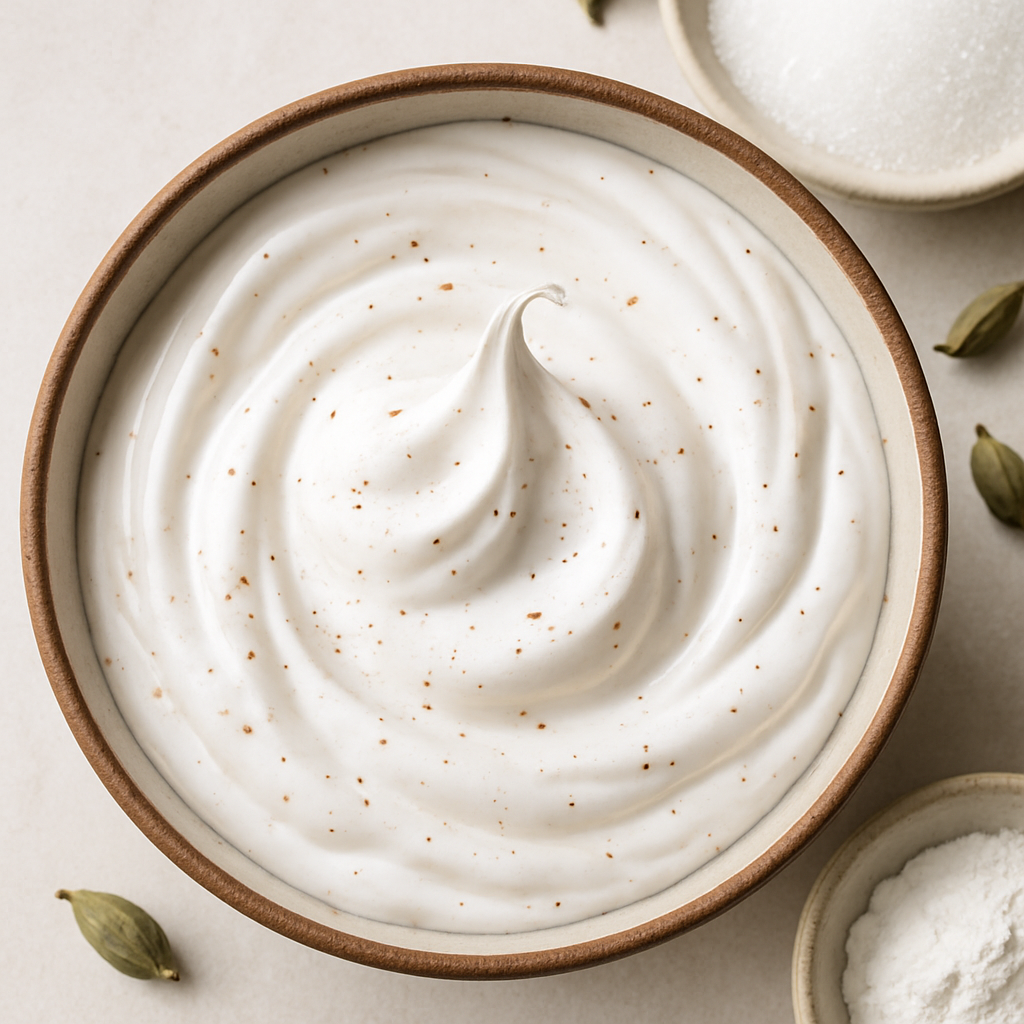 Vegan Aquafaba Meringue Frosting
