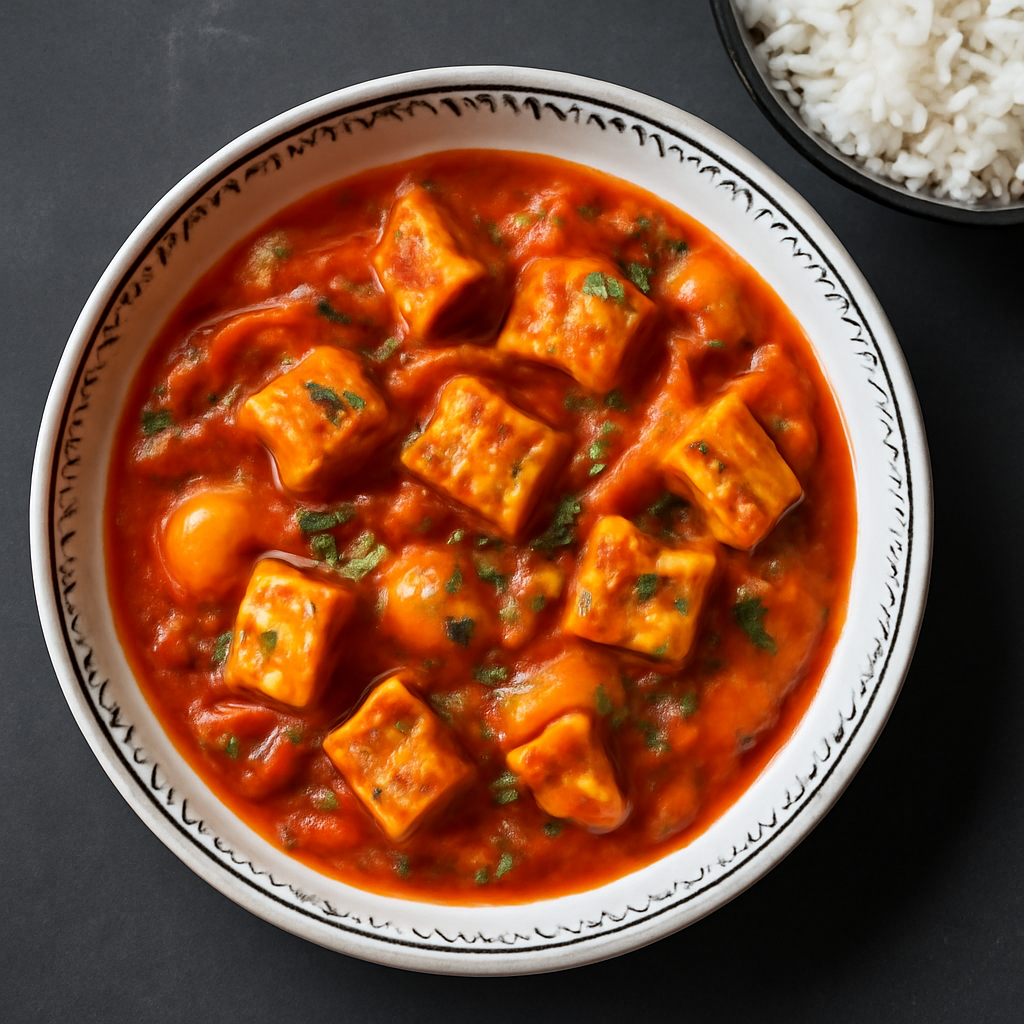 Paneer Do Pyaza – Estilo Restaurante