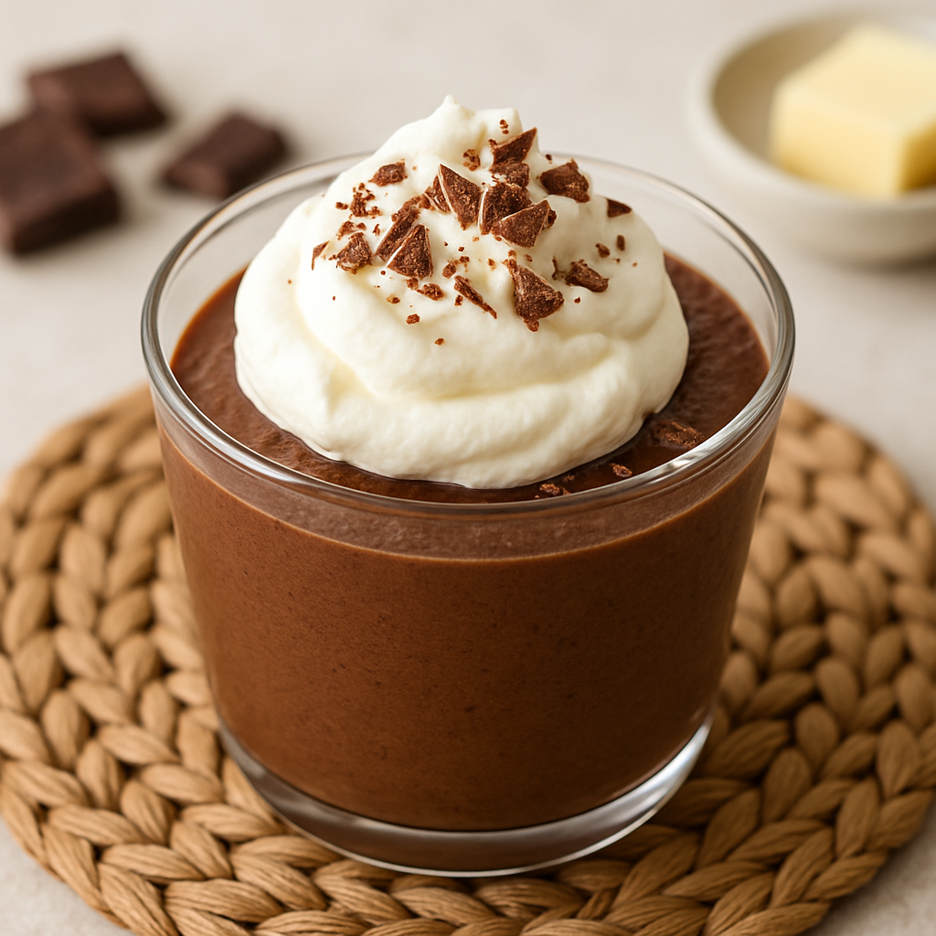 Mousse de Chocolate sin Huevo