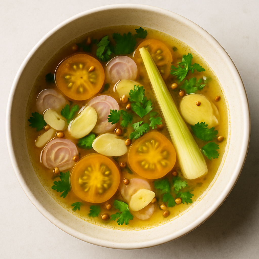 Lemongrass Miso Soup