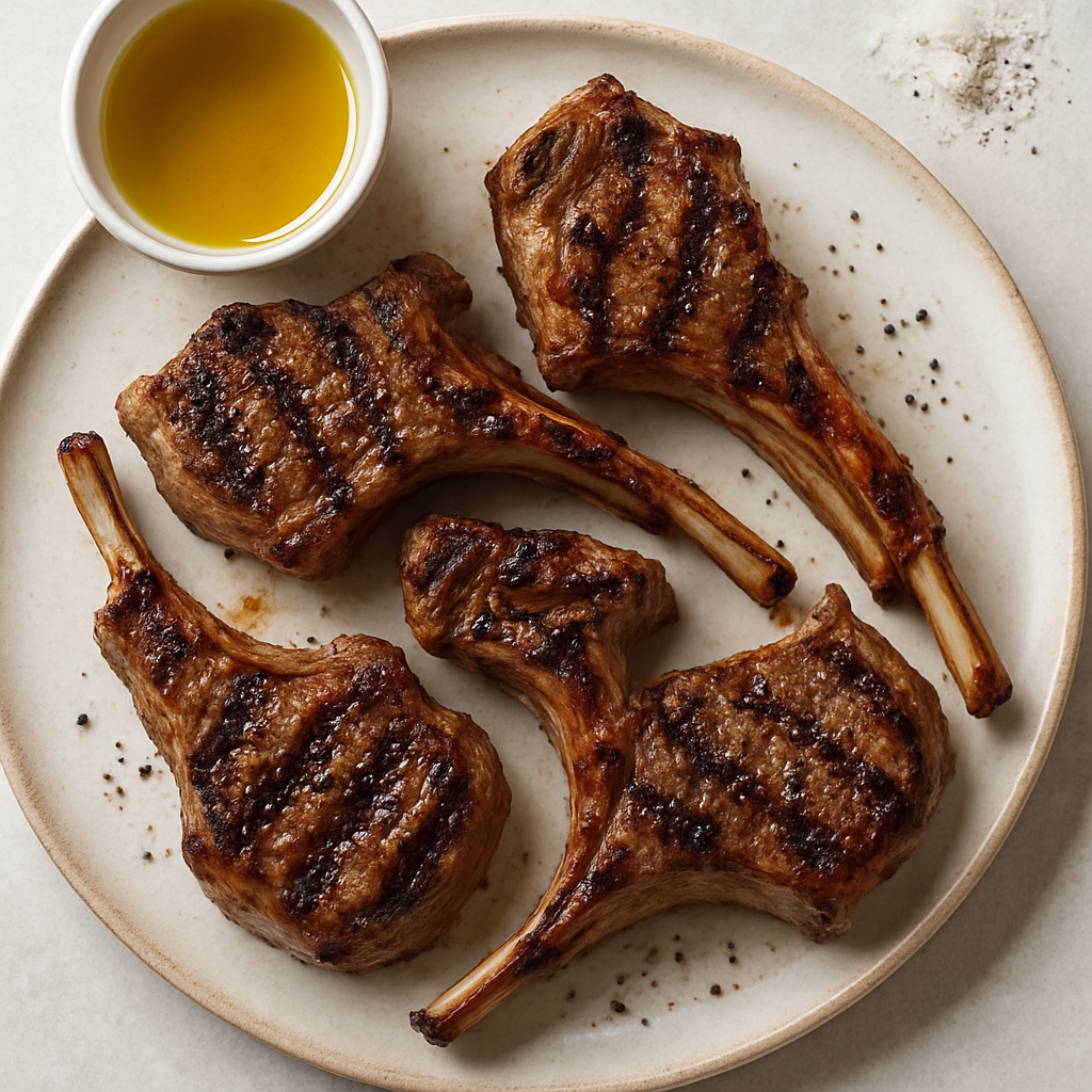 Costillas de Cordero a la Parrilla Perfectas