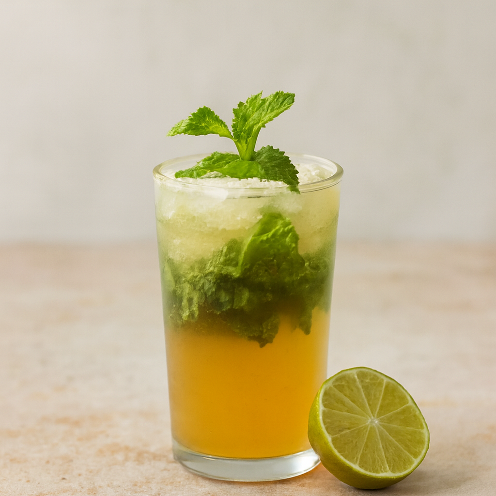 Nettle Tea Mojitos (Alcohol-Free Mocktails)
