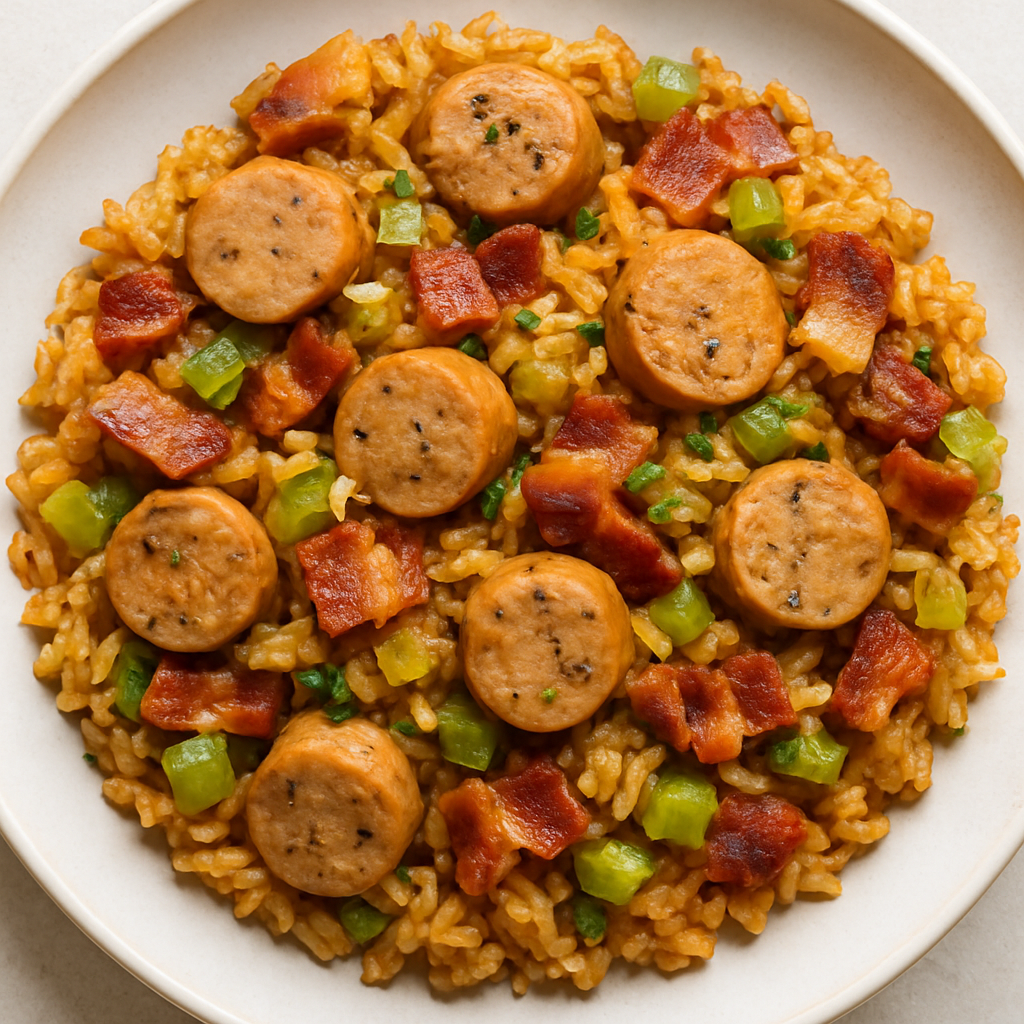 Cajun Rice With Sausage