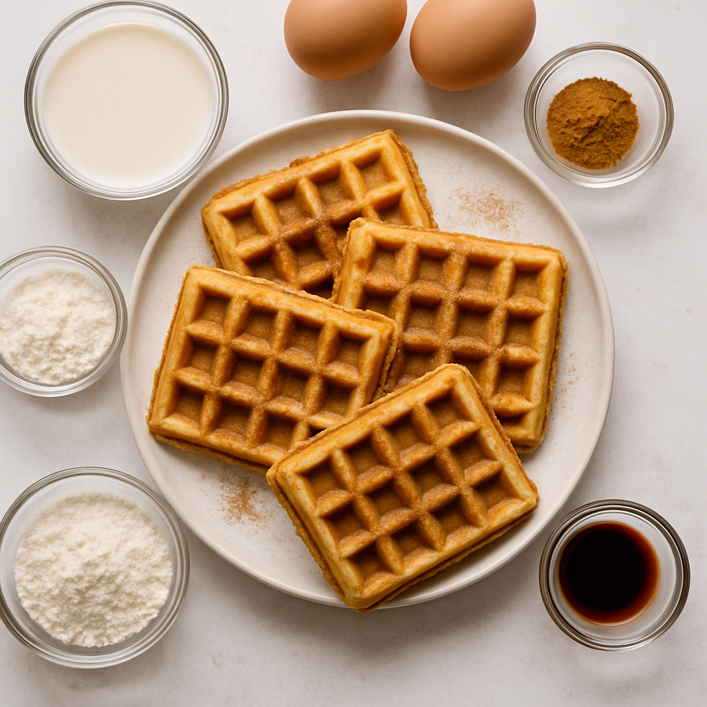 Waffles de Proteína y Coco SFH