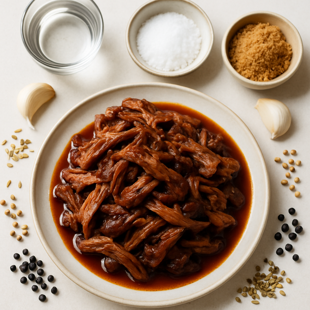 Date Glazed Pulled Pork