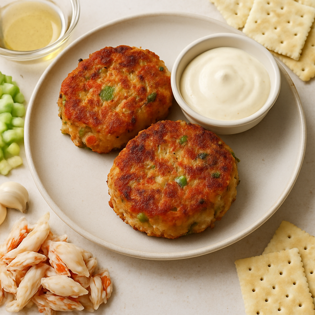 Tortitas de Cangrejo Criolla