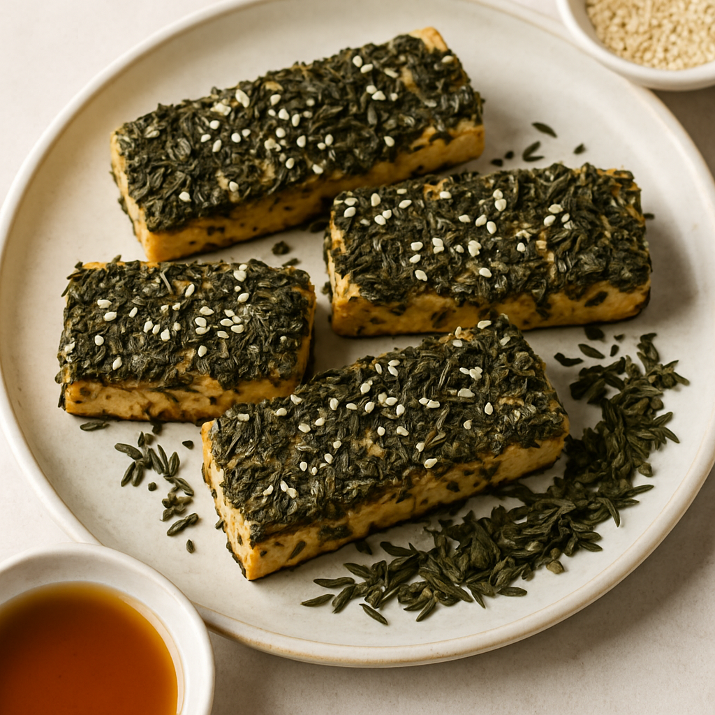 Tea-Crusted Tofu