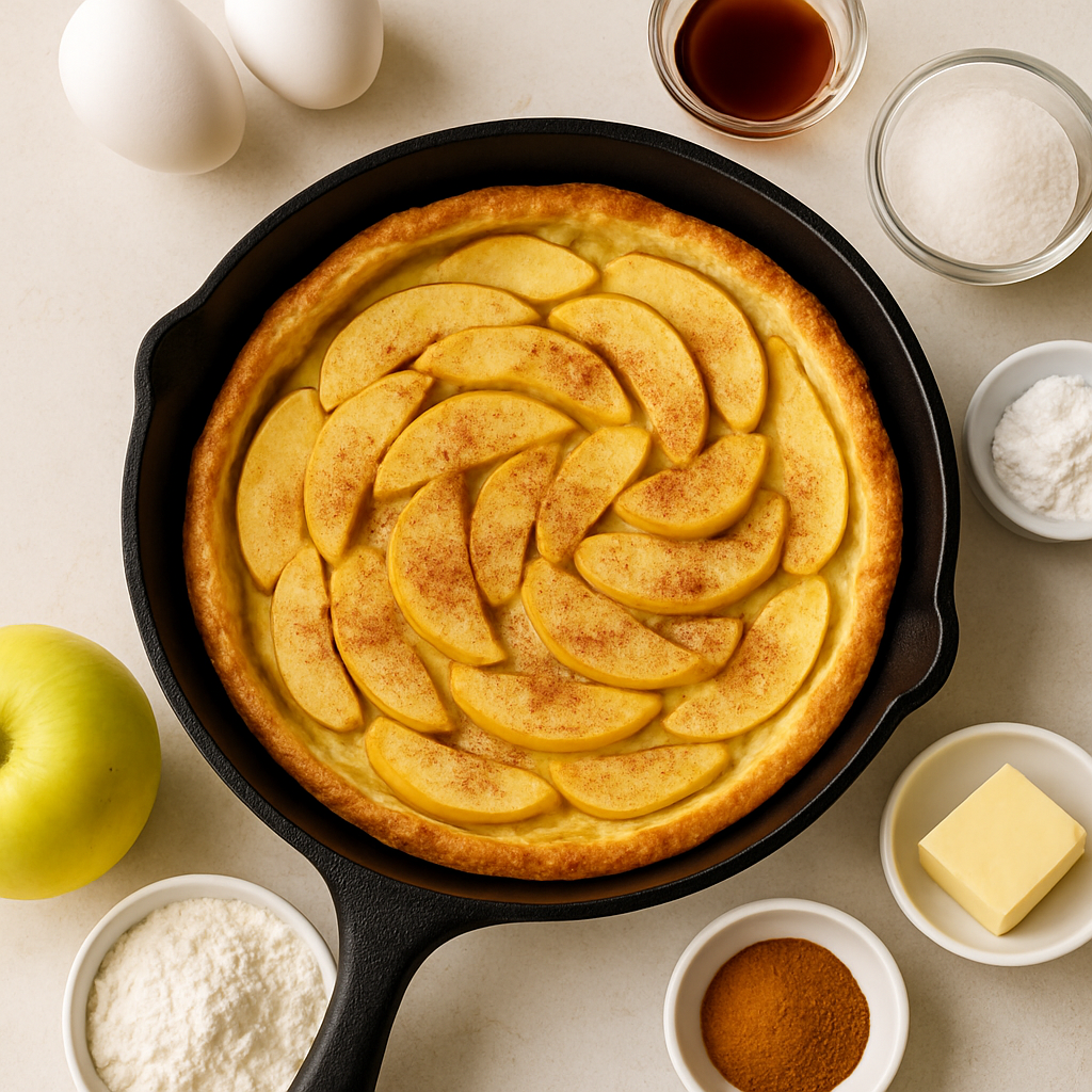 Panqueques Alemanes de Manzana
