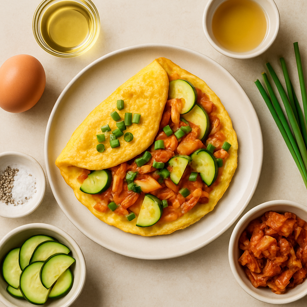 Kimchi Omelet