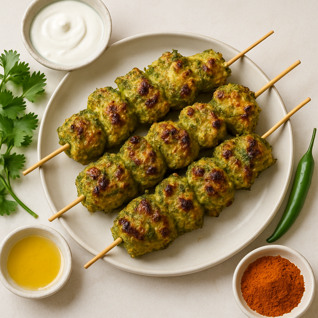 Brocheta de Pollo con Cilantro