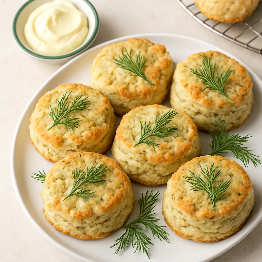 Fresh Dill and Herbed Buttermilk Biscuits
