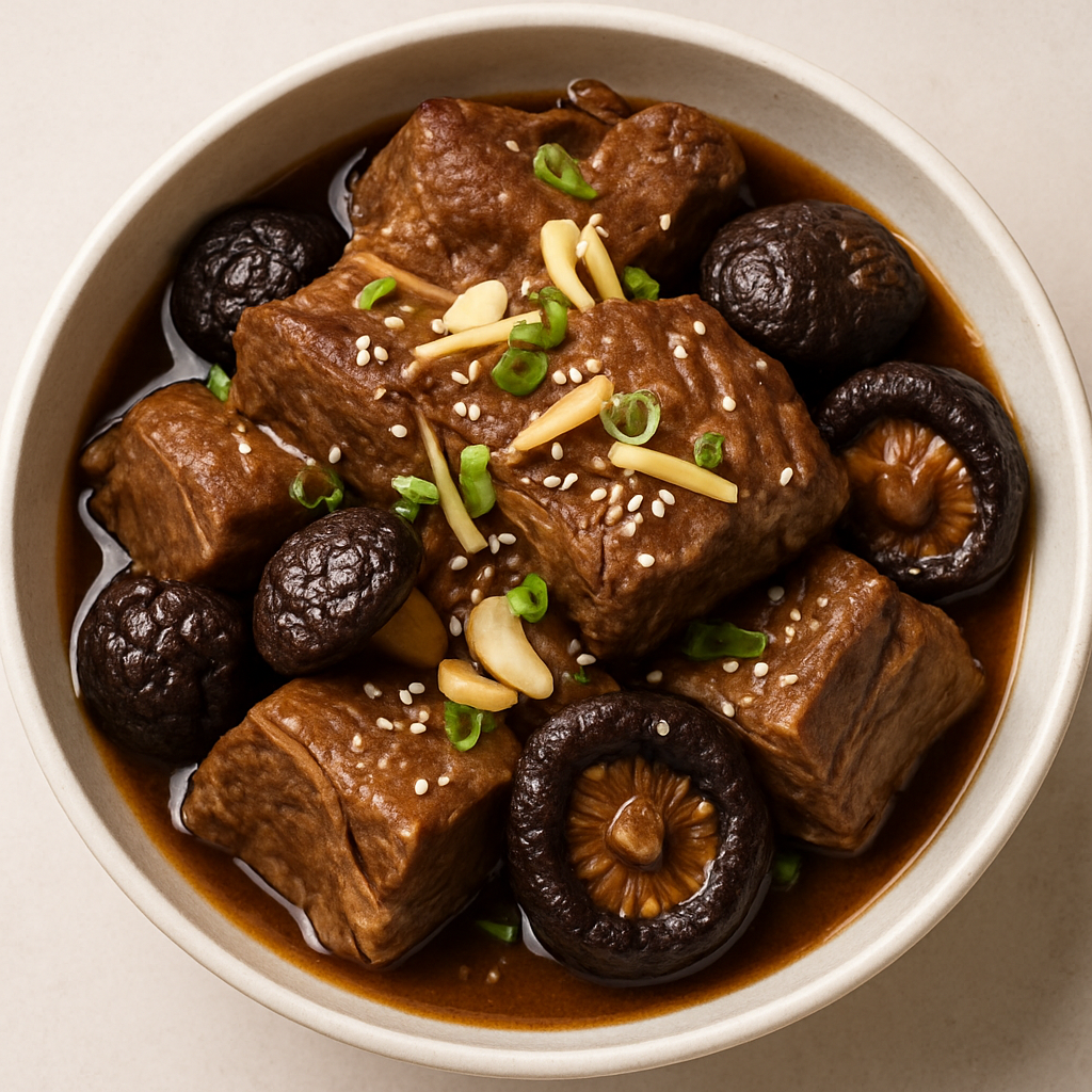 Kalbi Jjim (Korean Braised Short Ribs)