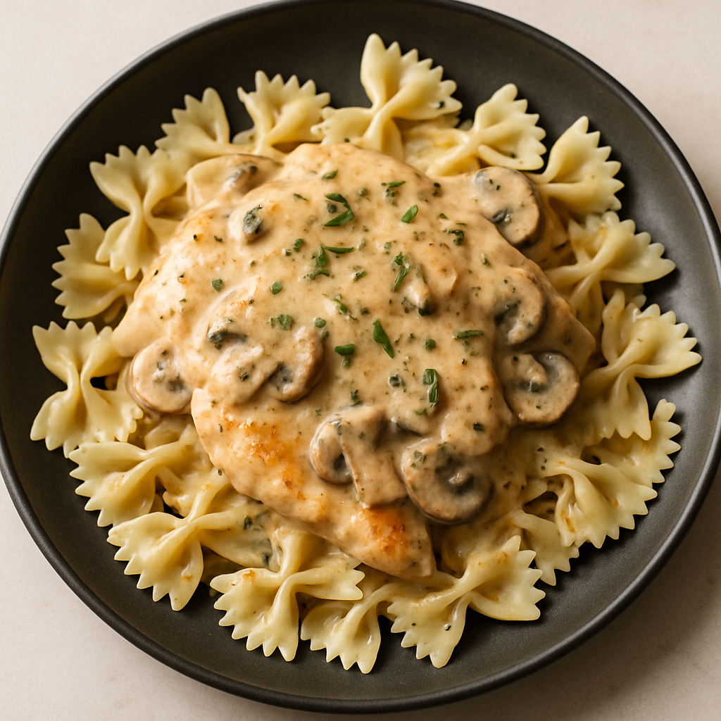 Mushroom and Herb Chicken