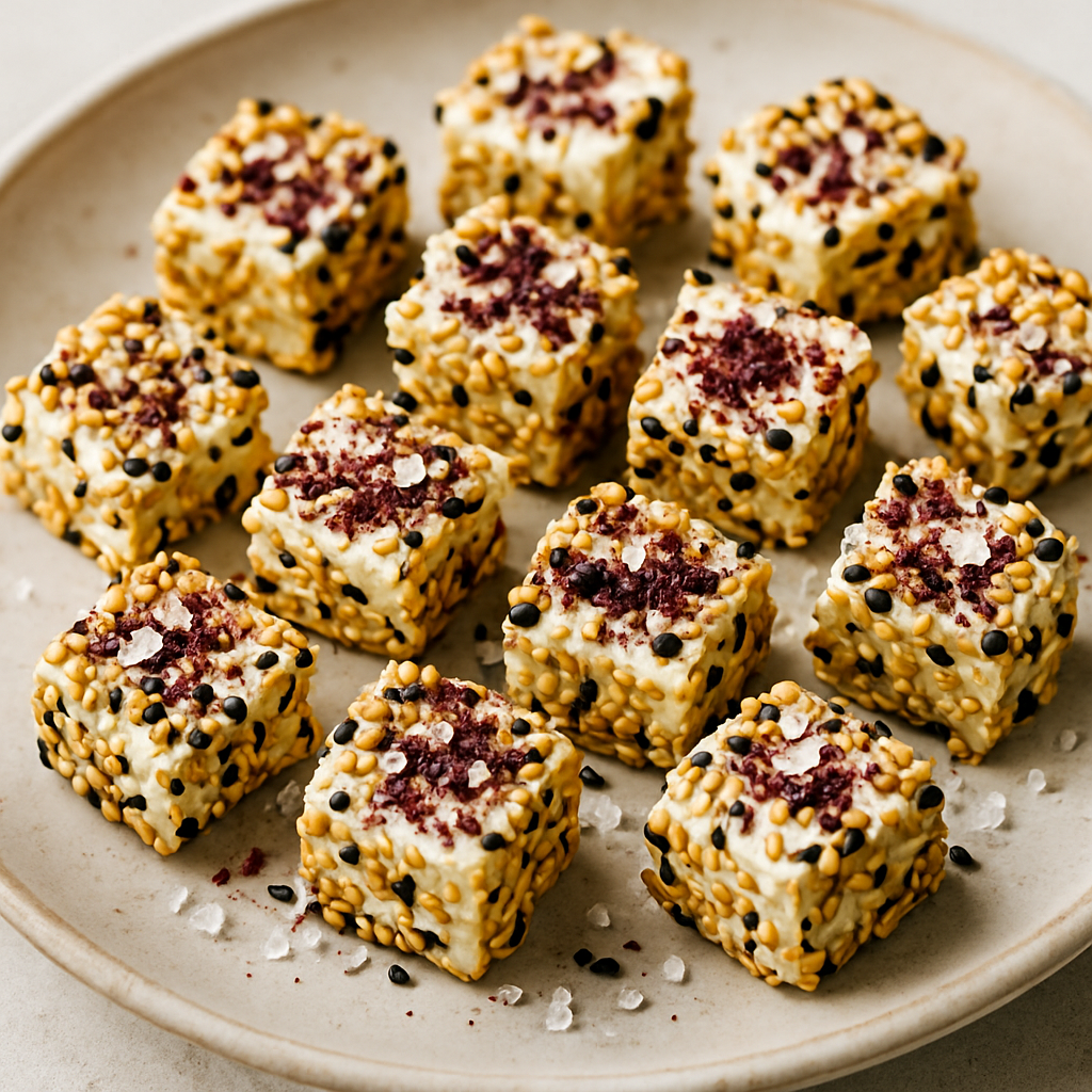 Seeded Feta Bites