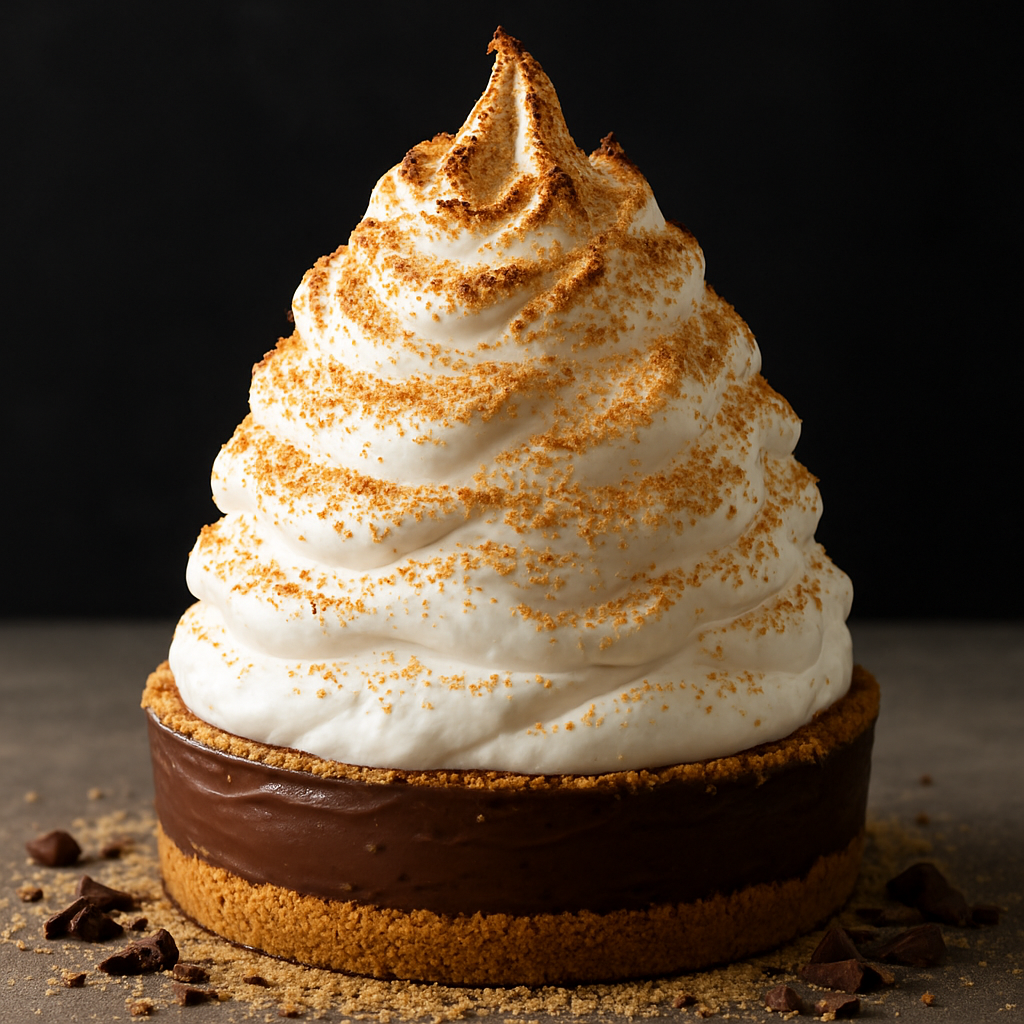 Mile High S'mores Pie