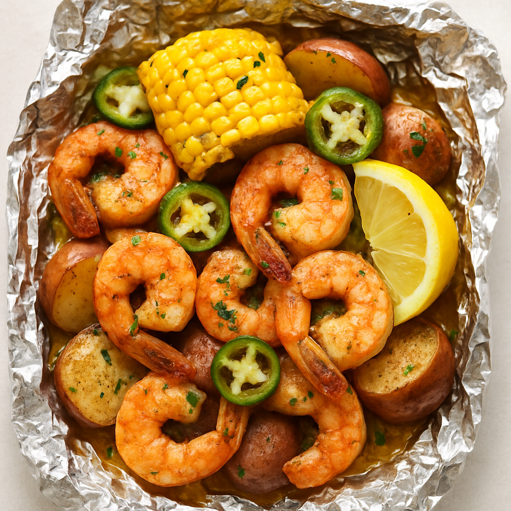 Shrimp Boil Foil Packs