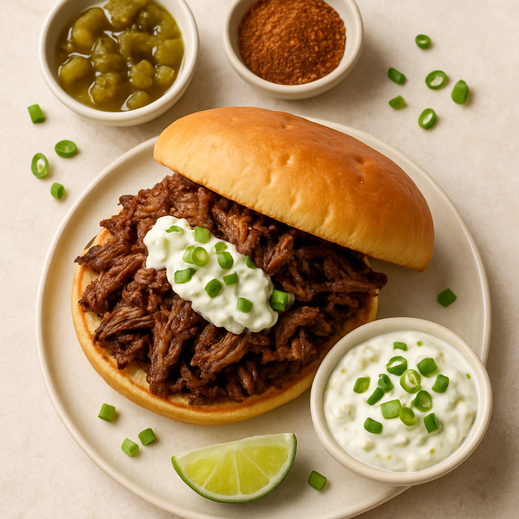 Tex-Mex Beef Sammies