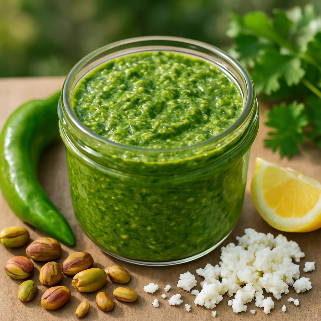 Green Chile Pesto