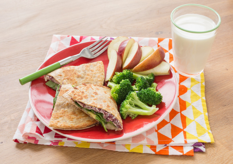 Red Bean Quesadilla