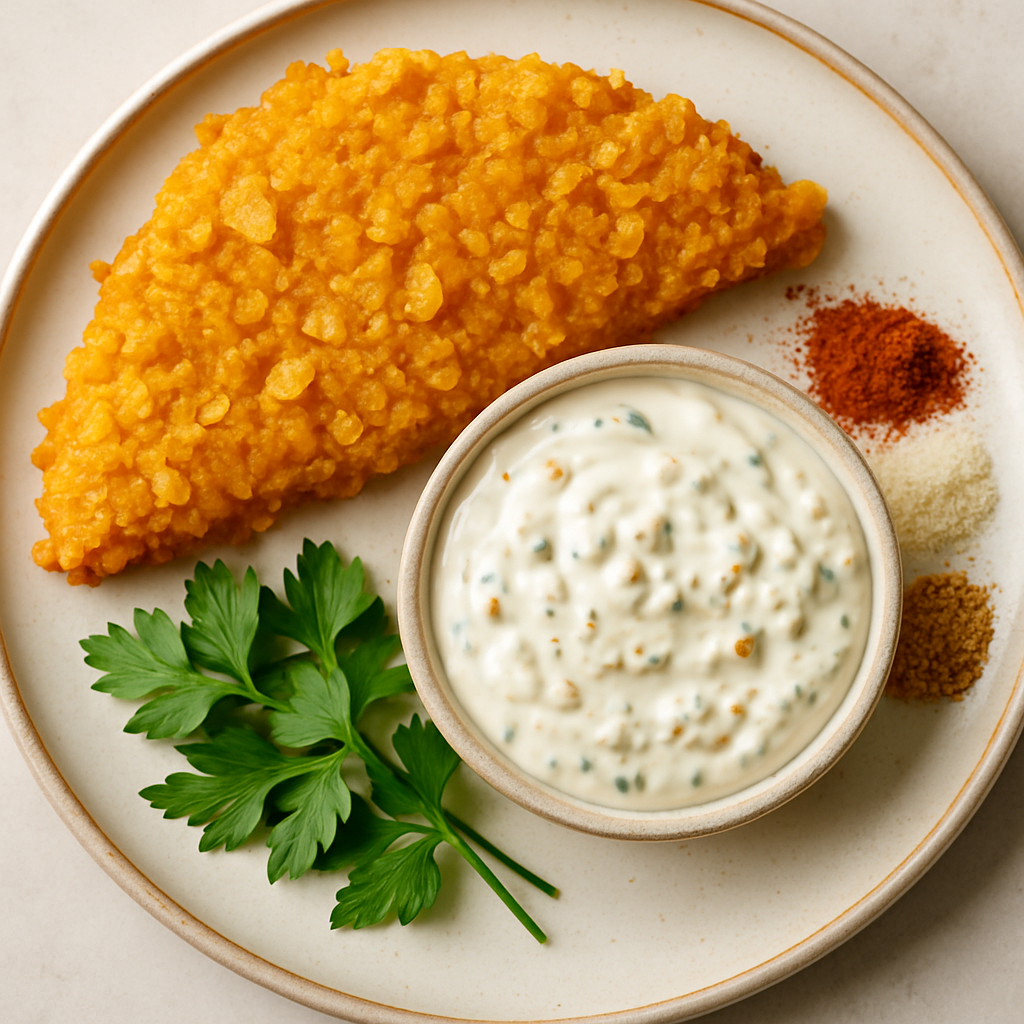 Corn Cereal Crusted Fried Fish
