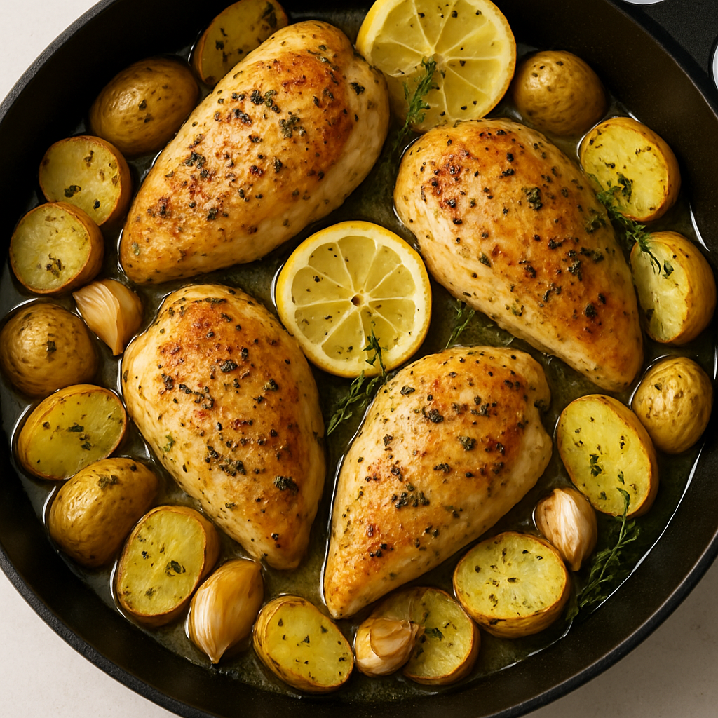 Easy Skillet Chicken