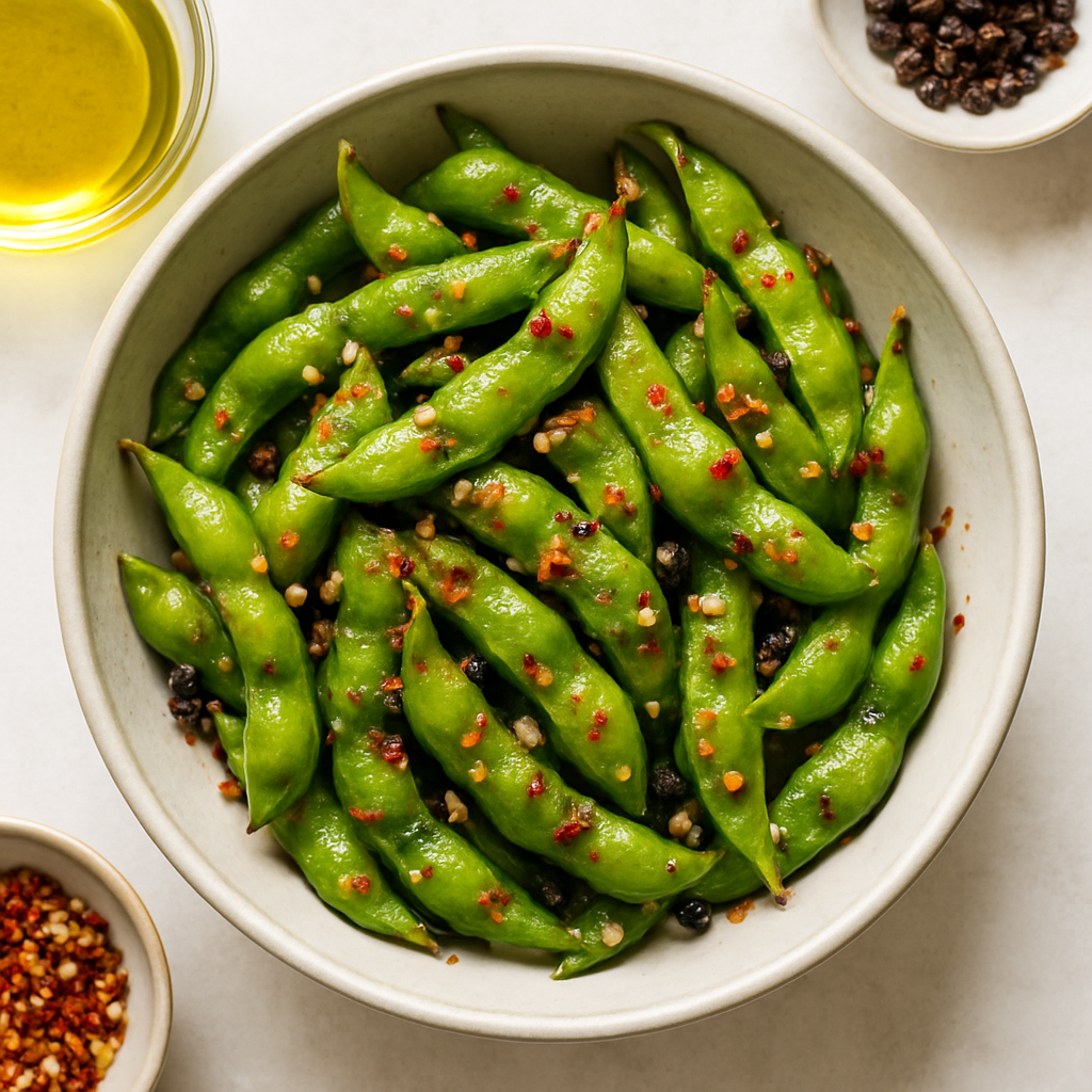 Spicy Edamame