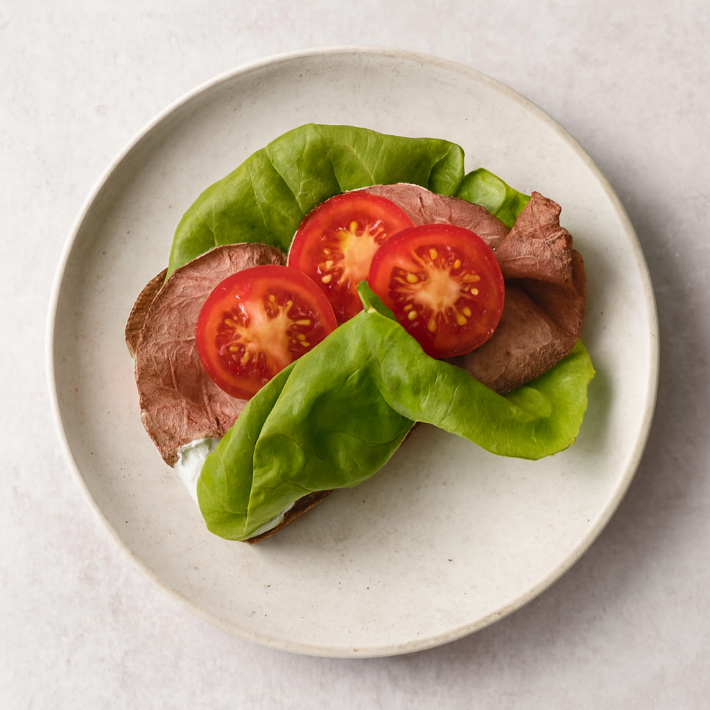 Roast Beef and Horseradish Wrap