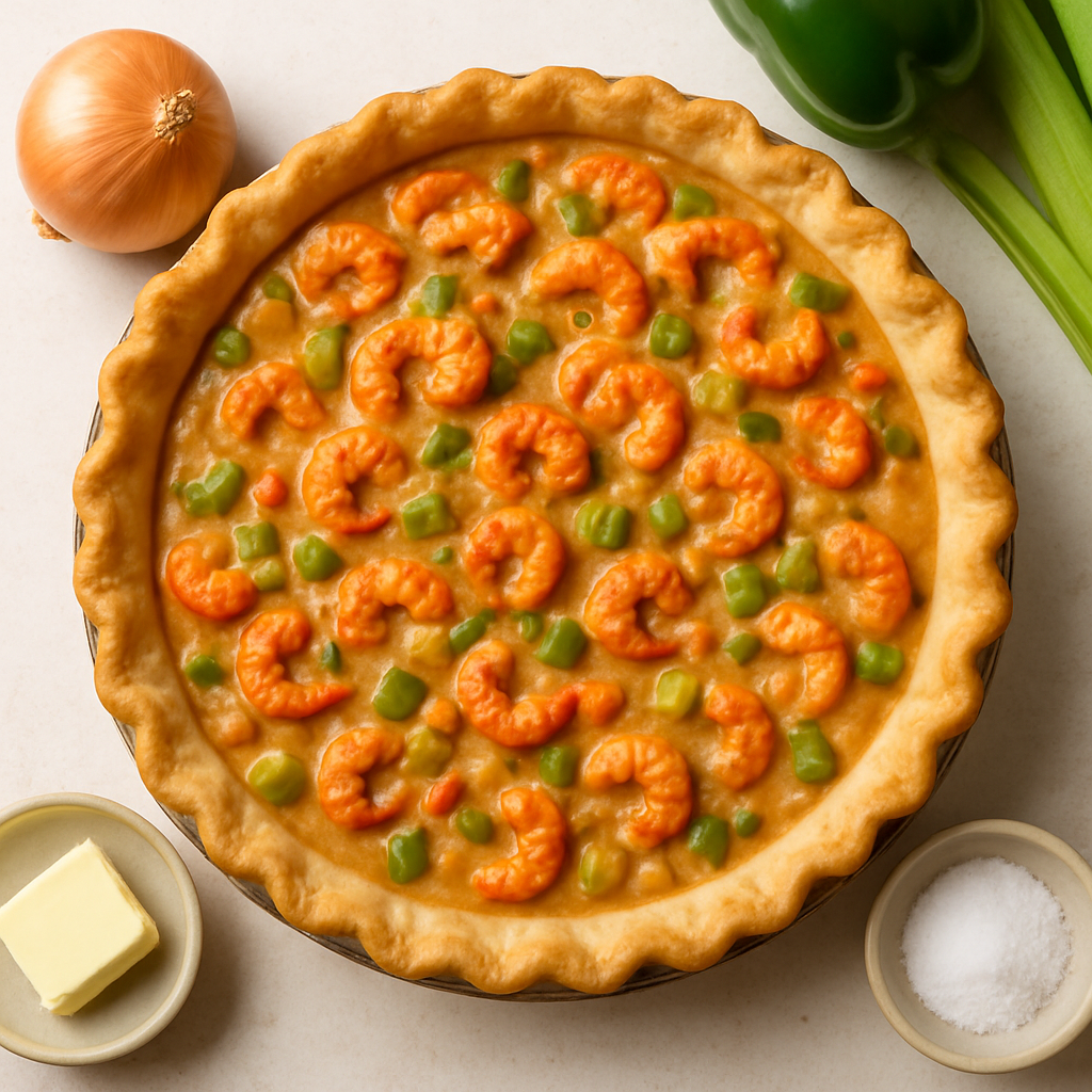Cajun Crawfish Pie