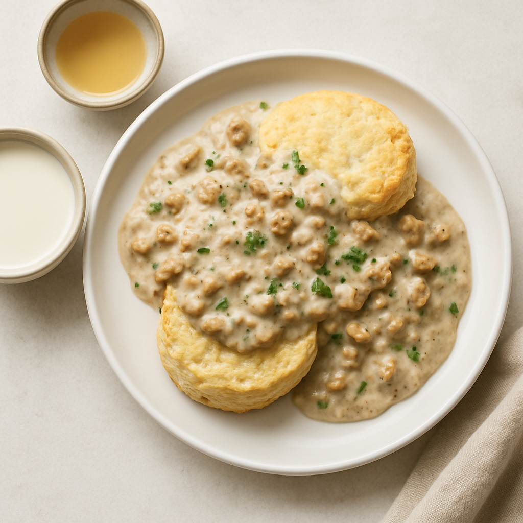 Galletas Veganas con Salsa de Tempeh
