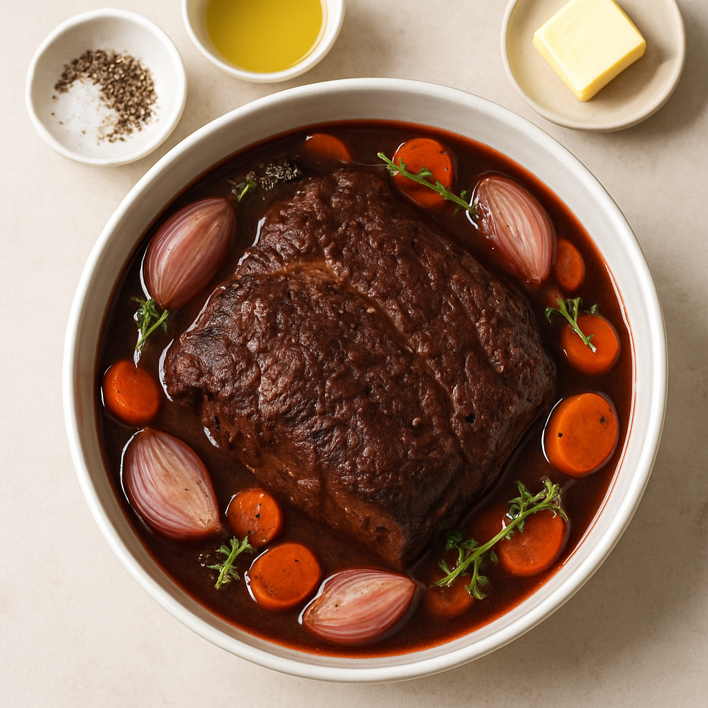 Aromatic Wine-Braised Beef