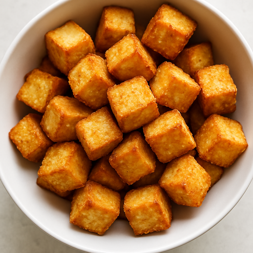 Tofu Crujiente en Freidora de Aire