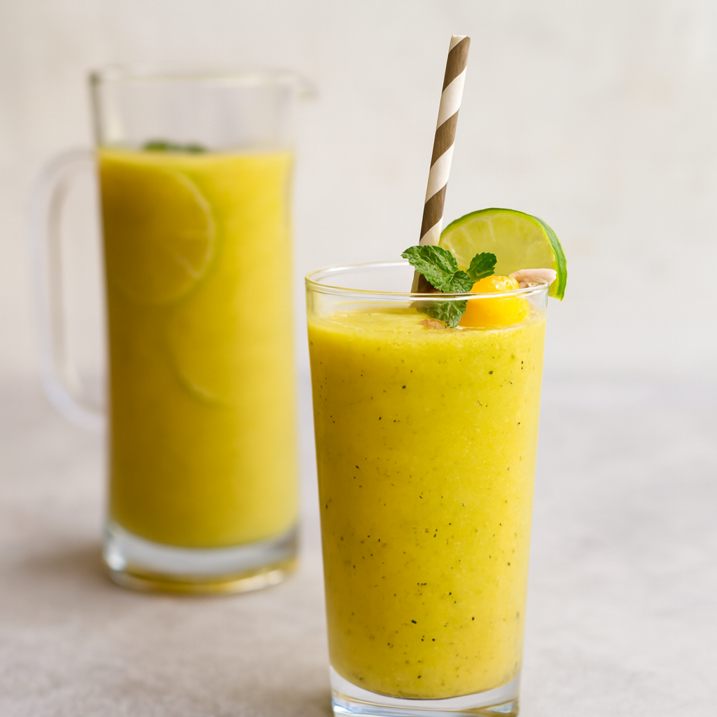 Mango Mint Limeade Slush
