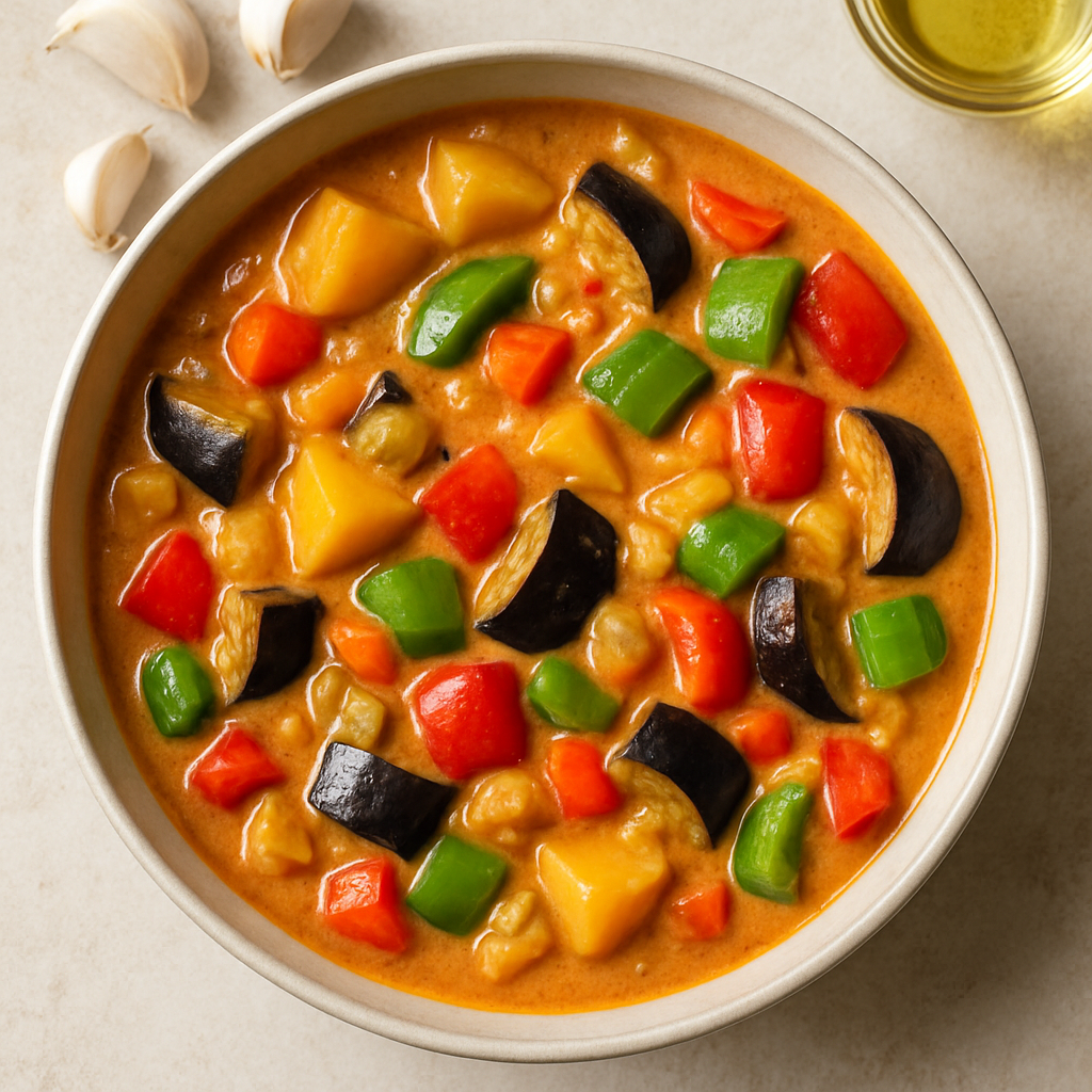 African Peanut Sauce with Vegetables