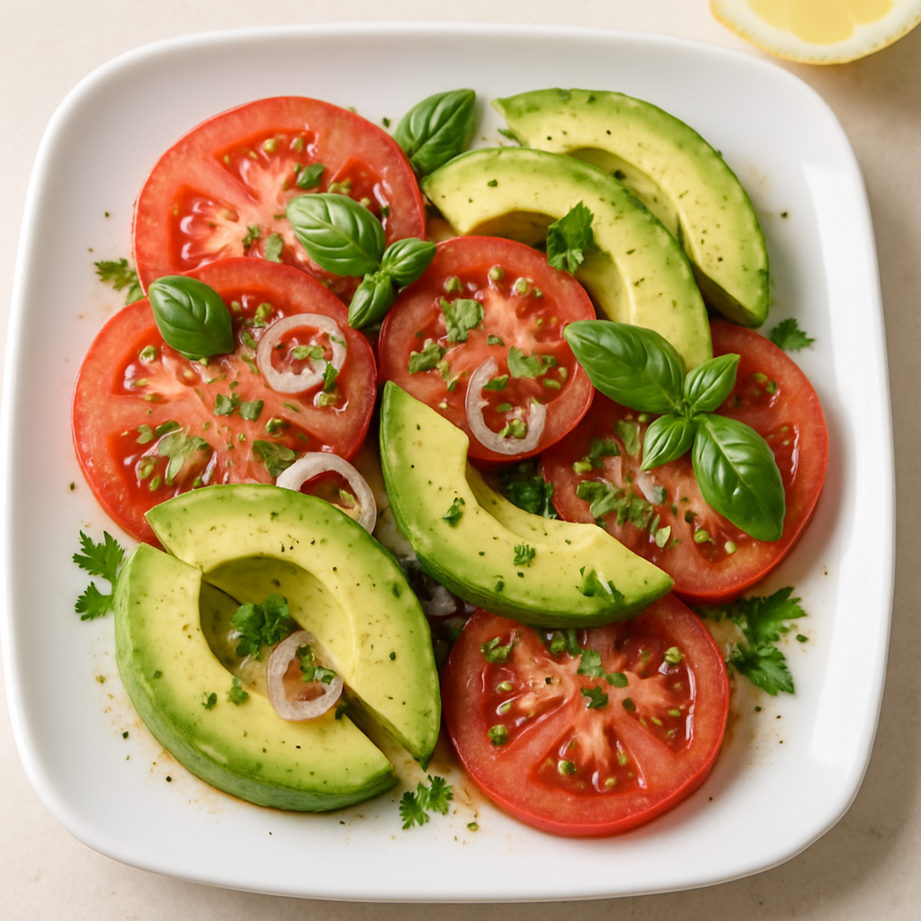 Tomato and Avocado Salad