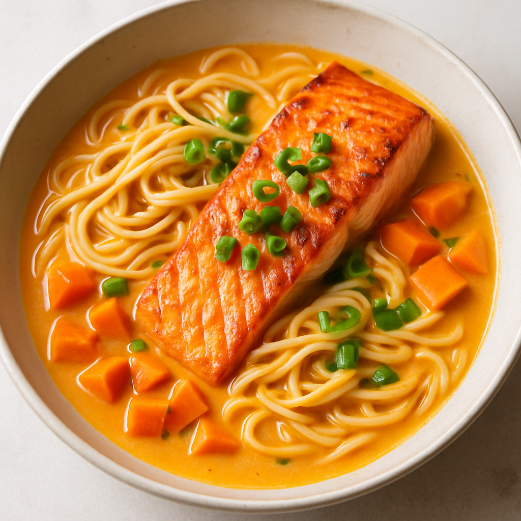 Thai Salmon Noodles